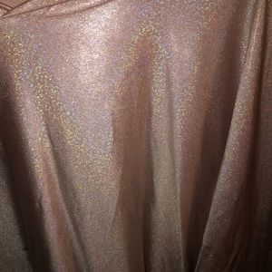 American Apparel Shiny Pink Batwing Hoodie